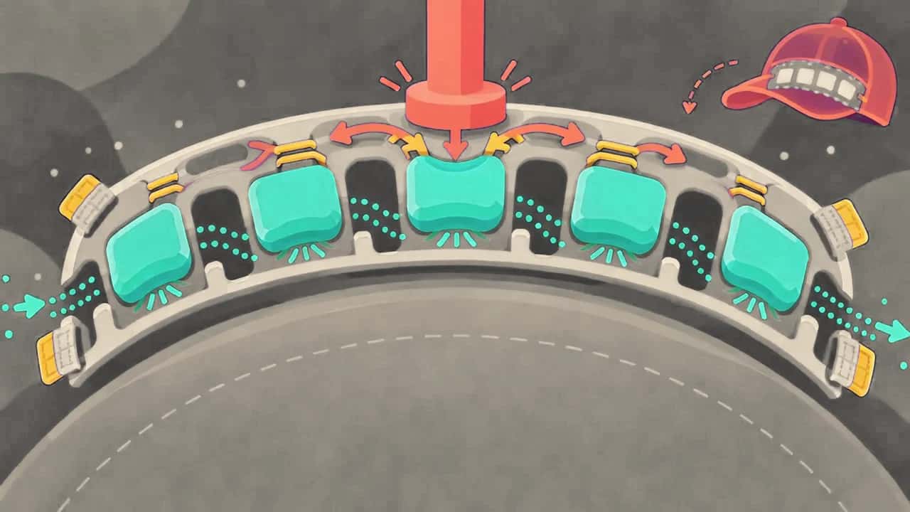 Impact-Absorbing Helmet